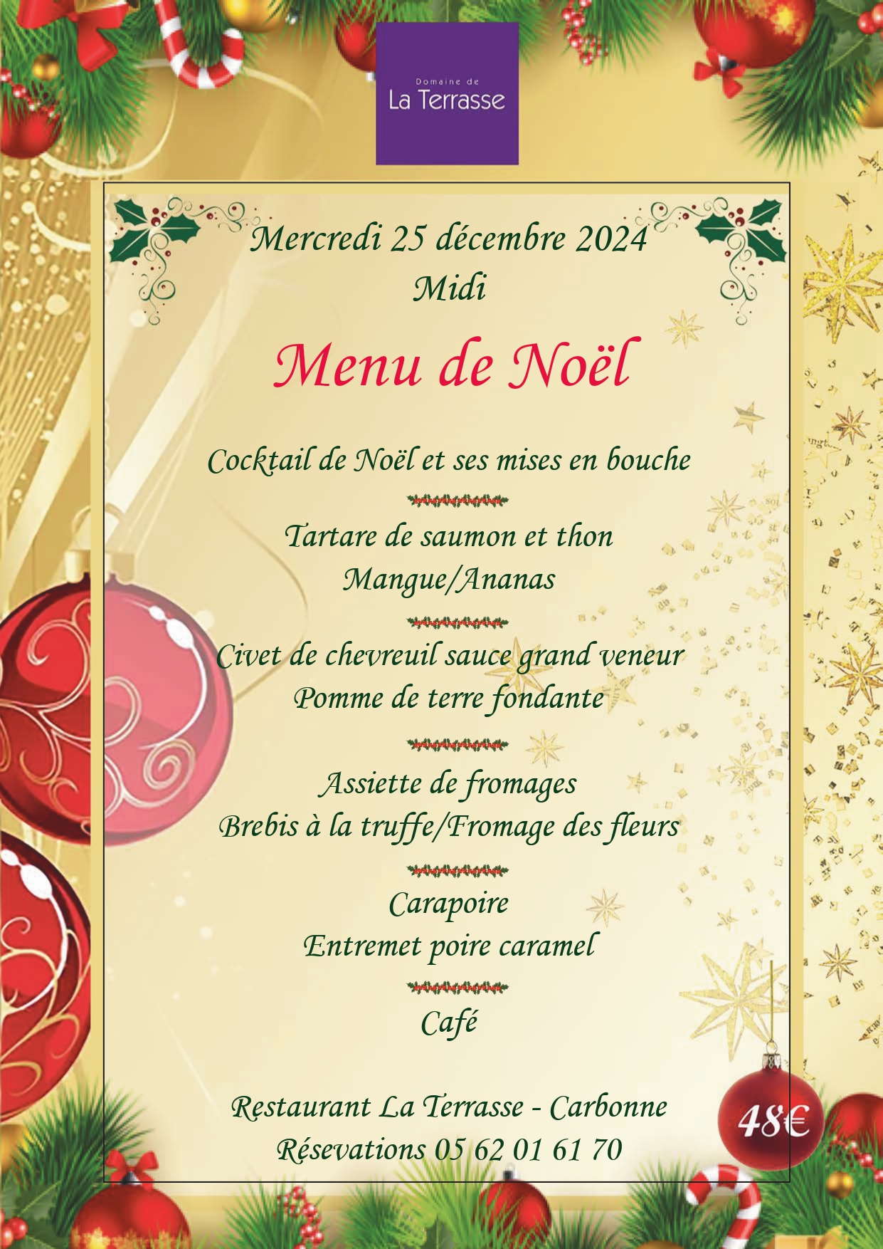 REPAS DE NOËL