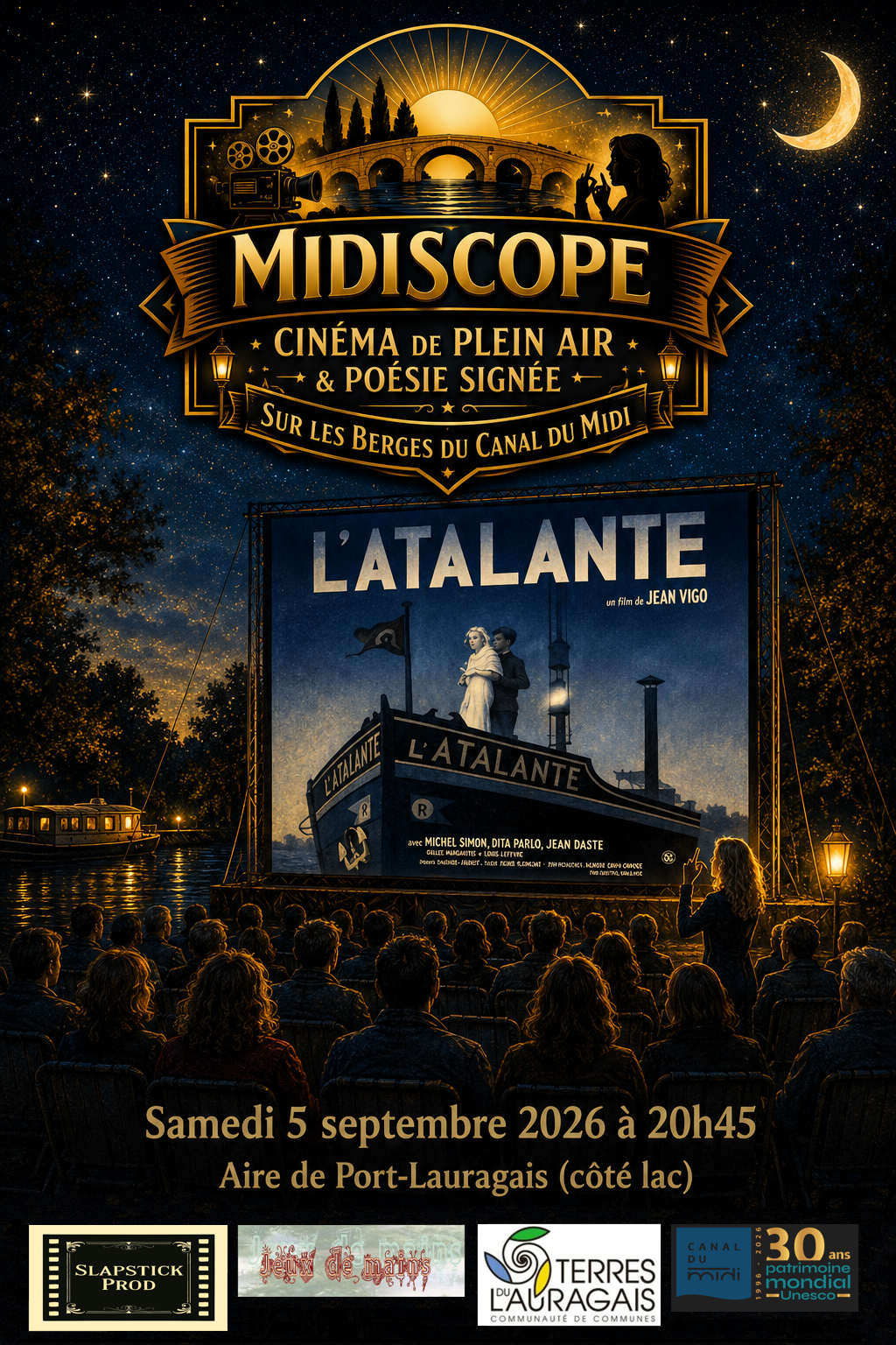 MIDISCOPE : CINÉMA PLEIN AIR ET POÉSIE SIGNÉE
