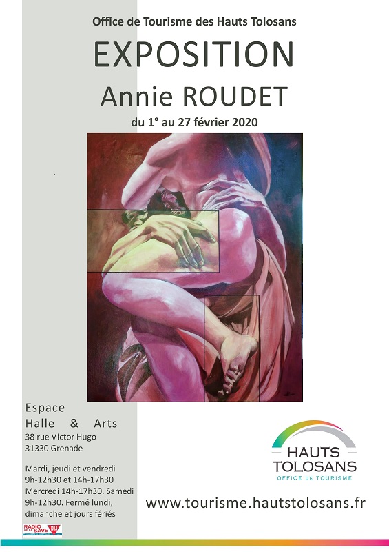 EXPOSITION PEINTURES D'ANNIE ROUDET, GRENADE
