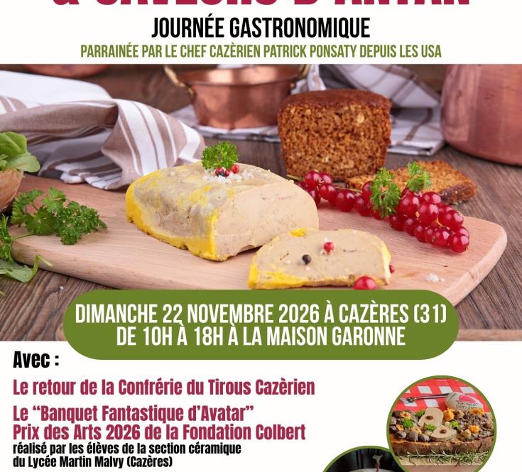 Affiche A4 - Foie Gras & Saveurs d'Antan