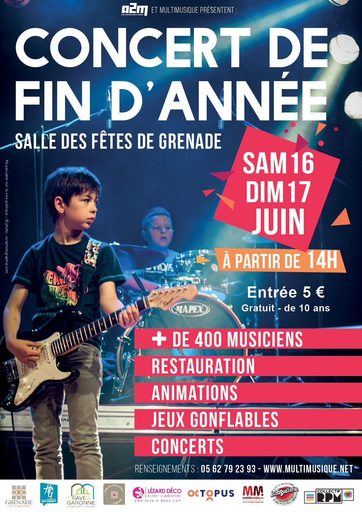 CONCERT DES A2M, GRENADE