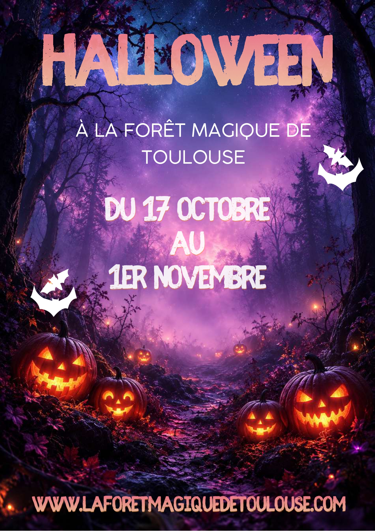 HALLOWEEN À LA FORÊT MAGIQUE DE TOULOUSE !
