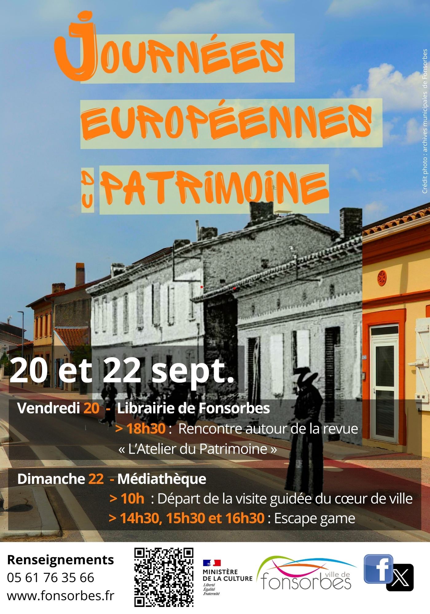 JOURNÉES EUROPÉENNES DU PATRIMOINE Le 20 sept 2024