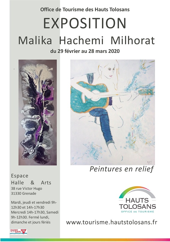 EXPOSITION PEINTURES EN RELIEF DE M. HACHEMI MILHORAT