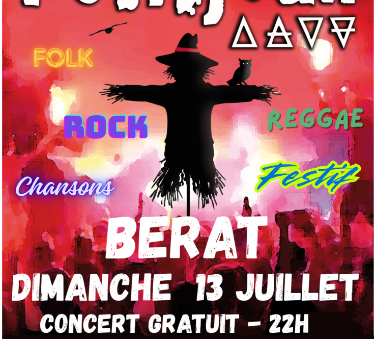 affiche concert gratuit