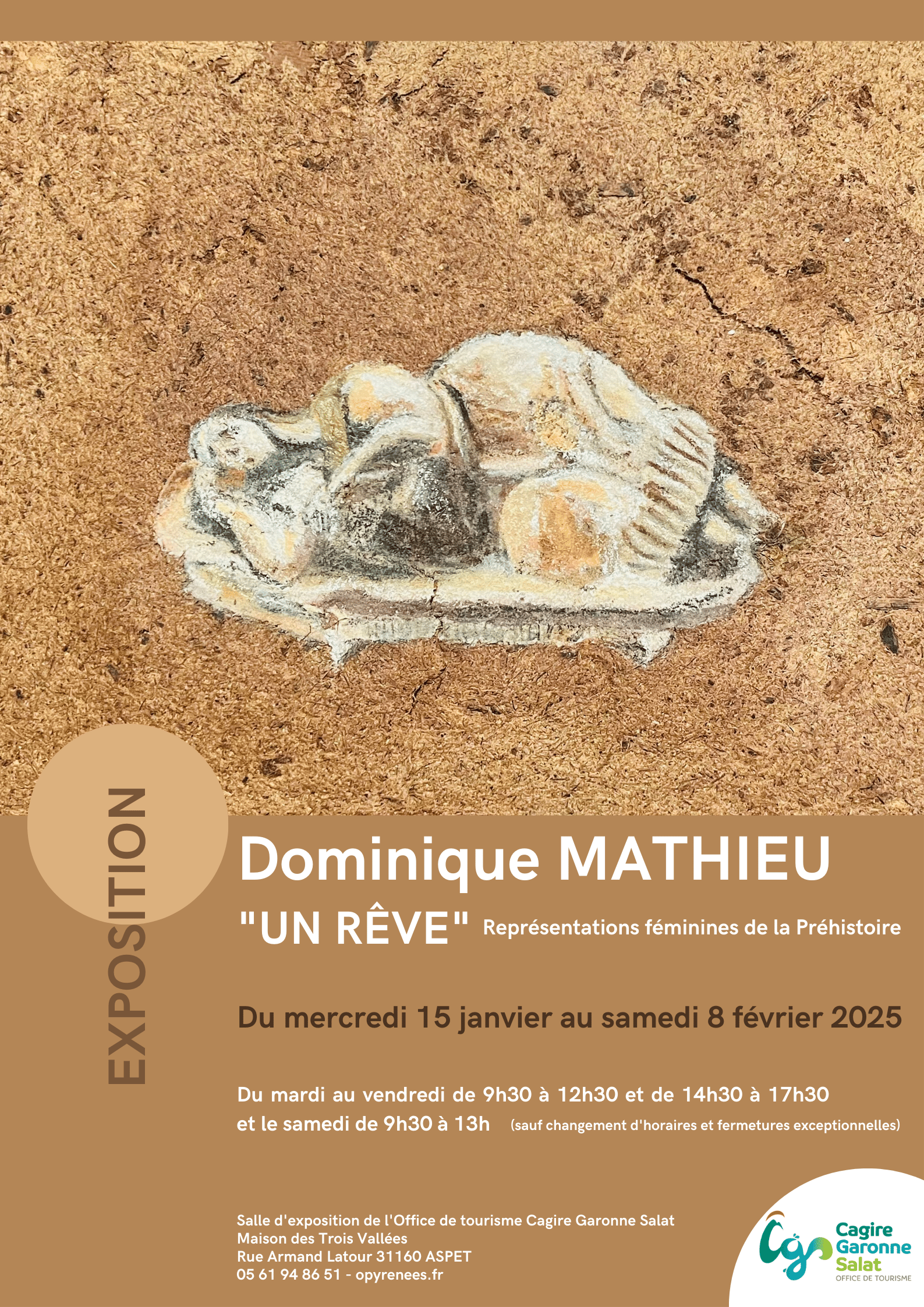 EXPOSITION "UN RÊVE" DOMINIQUE MATHIEU Le 17 janv 2025