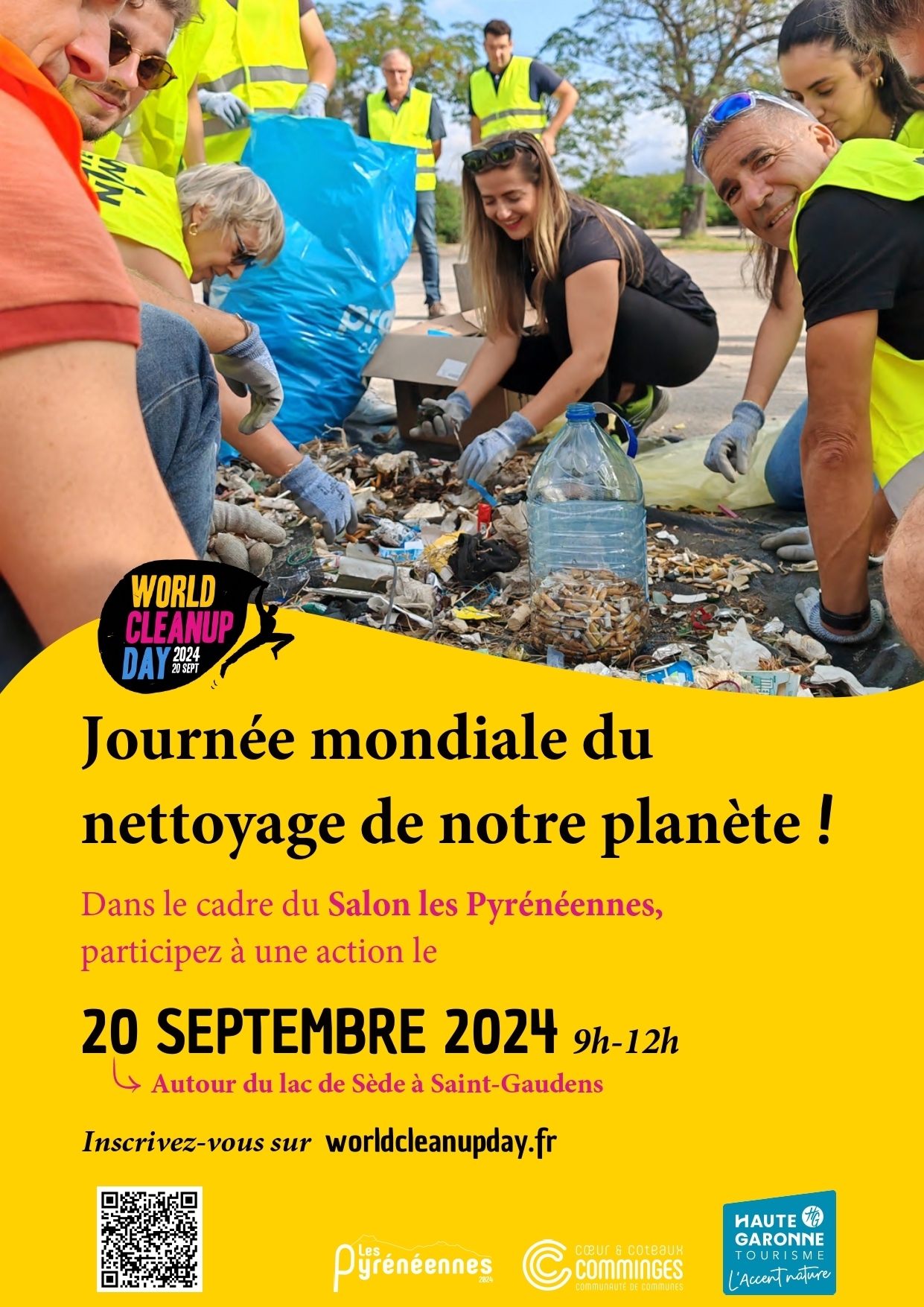 WORLD CLEANUP DAY SAINT-GAUDENS