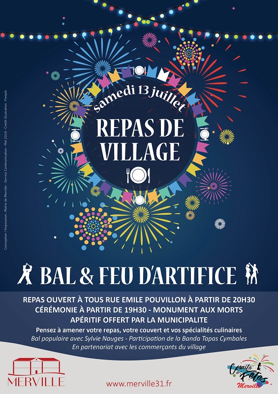 FÊTE NATIONALE, MERVILLE