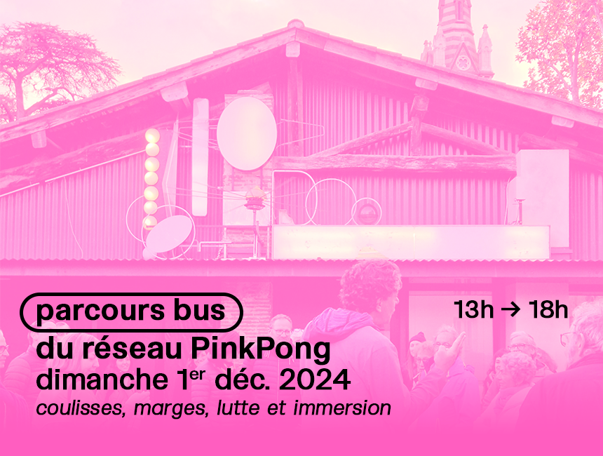 PARCOURS BUS DU RÉSEAU PINKPONG Le 1 déc 2024