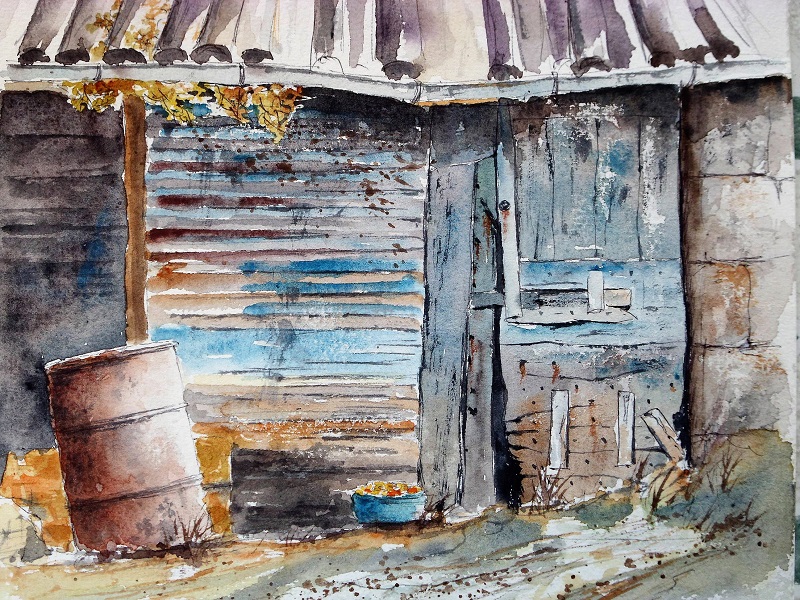 EXPOSITION AQUARELLES DE JACQUES CARBÈS « LA RONDE DES SAISONS » , GRENADE