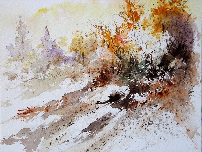EXPOSITION AQUARELLES DE JACQUES CARBÈS « LA RONDE DES SAISONS » , GRENADE