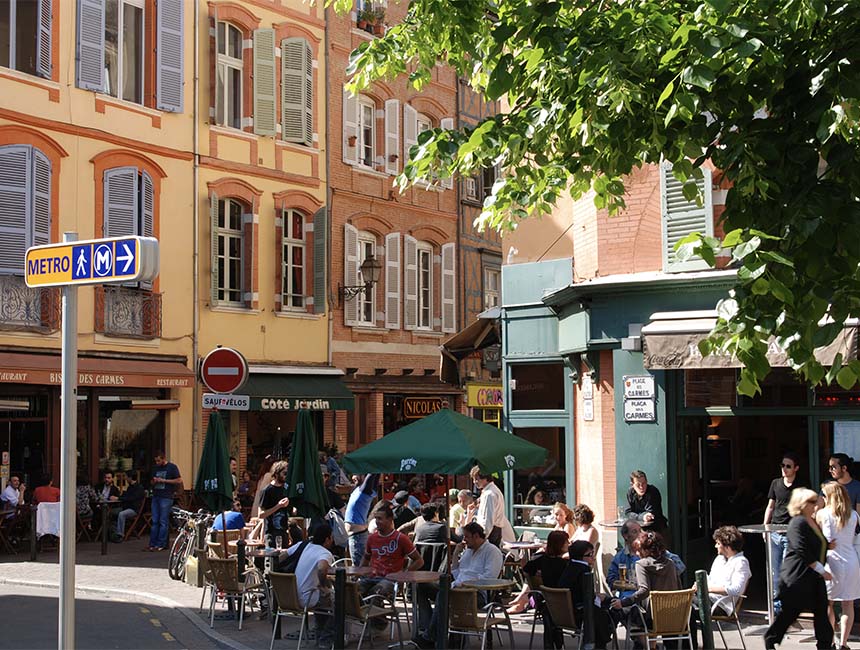 Visiter Toulouse, quartier des Carmes - © Patrick Daubert