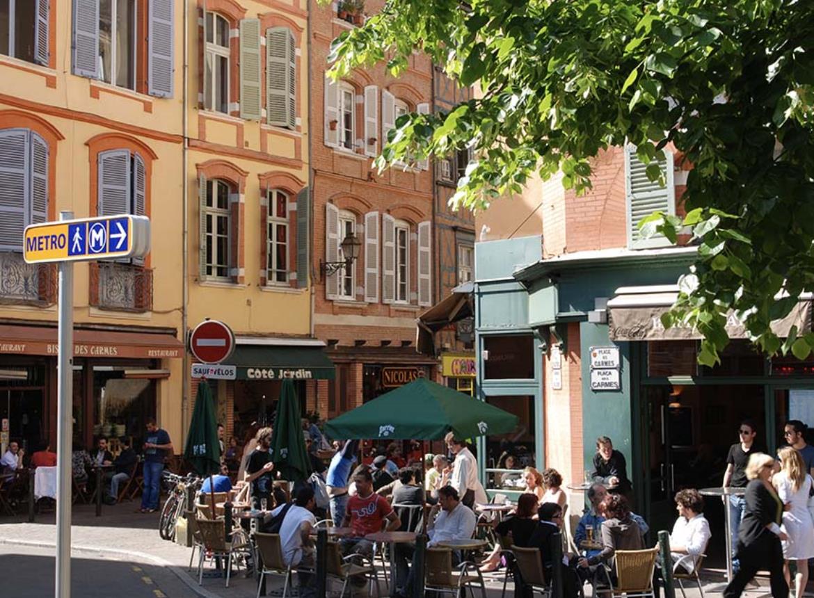 Visiter Toulouse, quartier des Carmes