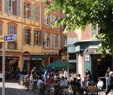 Visiter Toulouse, quartier des Carmes