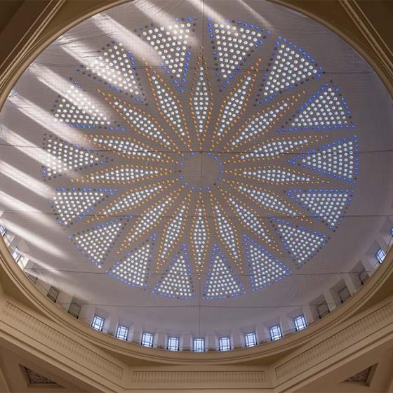 Parcours à double voix, art contemporain et patrimoine, visite office de tourism