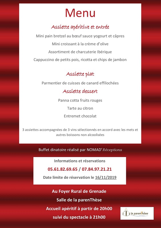 SOIRÉE BUFFEATRE, GRENADE