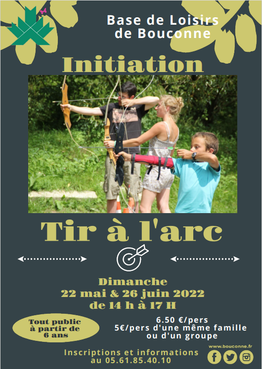 INITIATION TIR À L'ARC, MONTAIGUT-SUR-SAVE