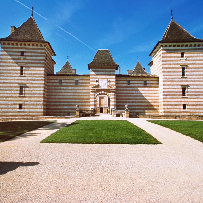 Façade du château de Laréole,Laréole