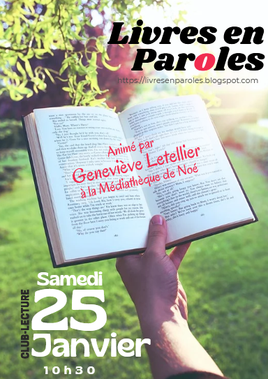 CLUB DE LECTURE Le 25 janv 2025