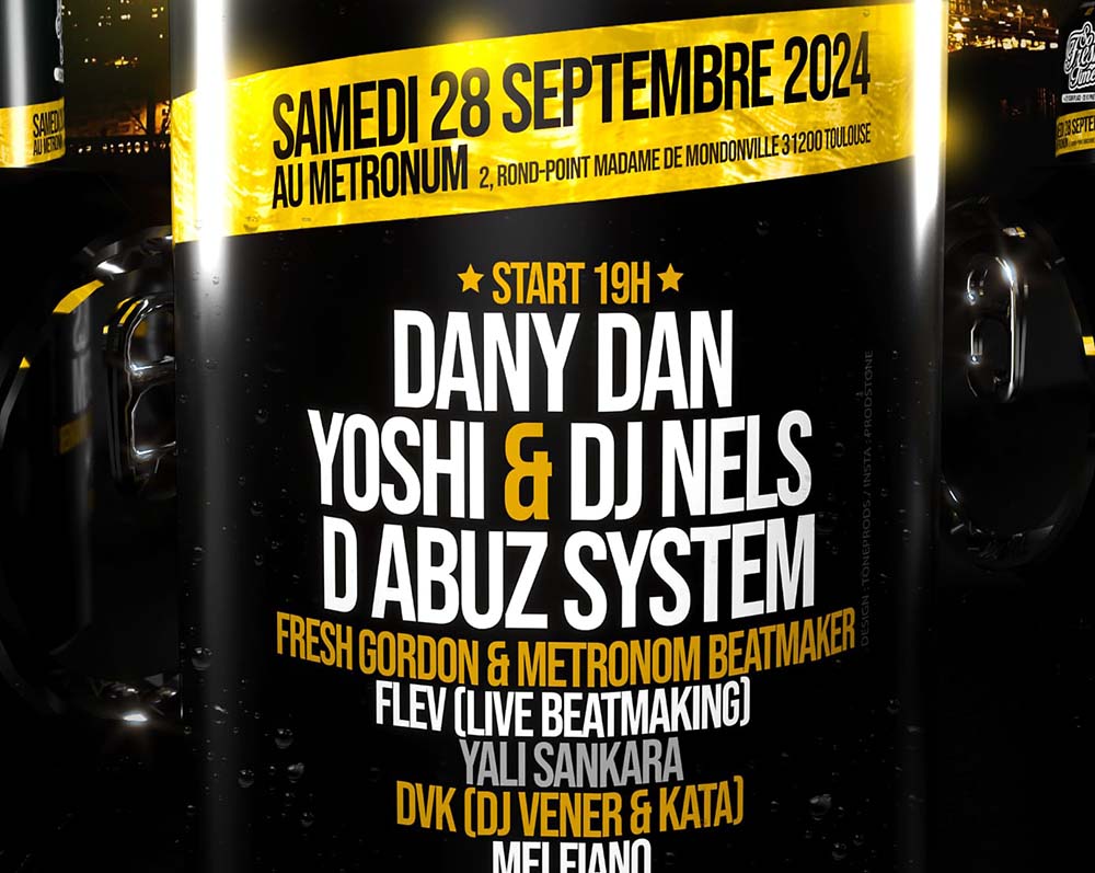 SO FRESH TIME : DANY DAN + YOSHI & DJ NELS + D ABUZ SYSTEM Le 28 sept 2024