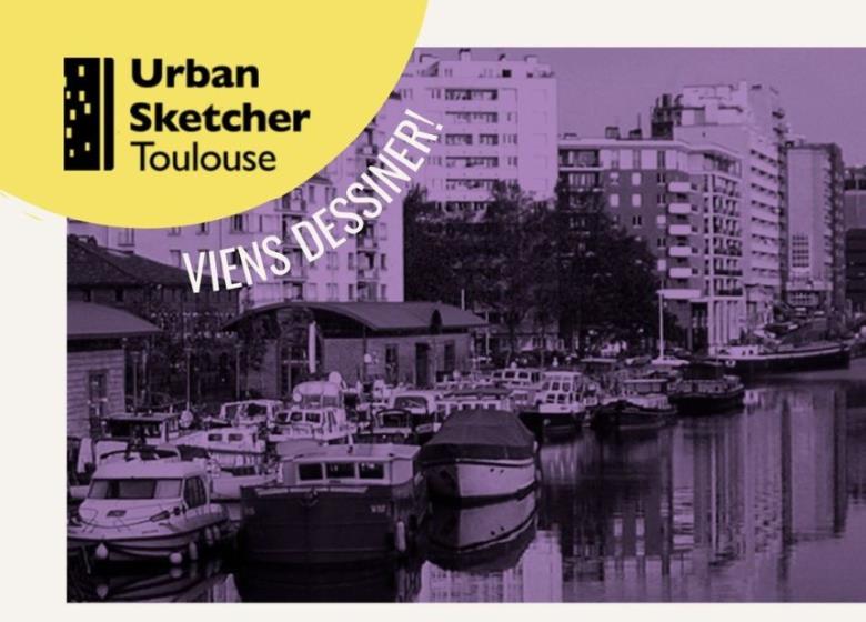 Agenda_Toulouse_Urban Sketckers_RDV mensuel N°4