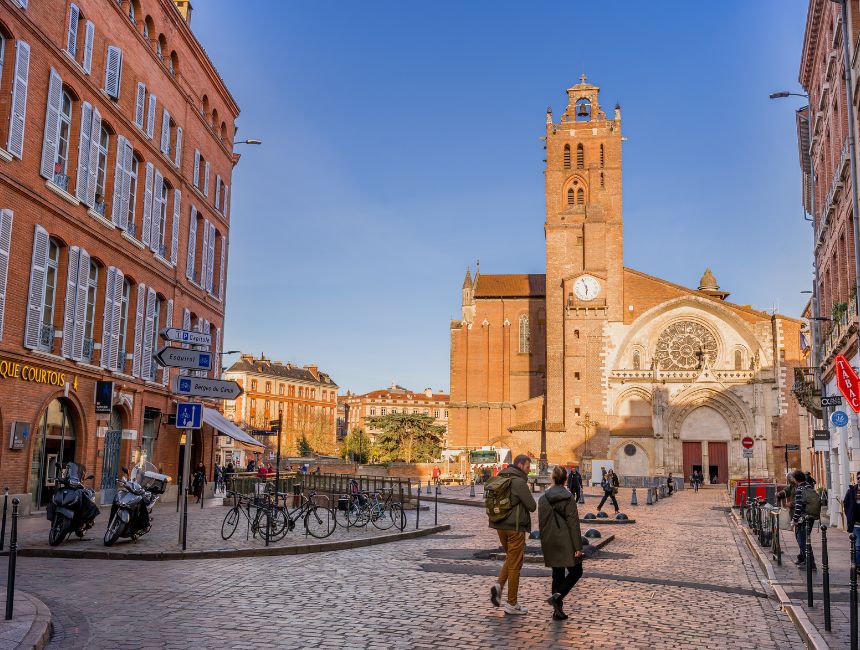 Visiter Toulouse, visite guidée quartier Saint-Étienne - © Rémi Deligeon