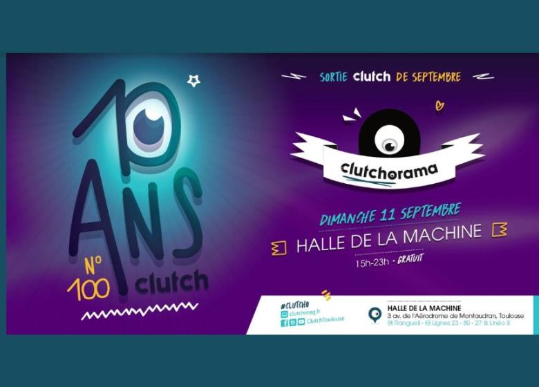 Agenda_Toulouse_Soirée Clutcho' 10 ans
