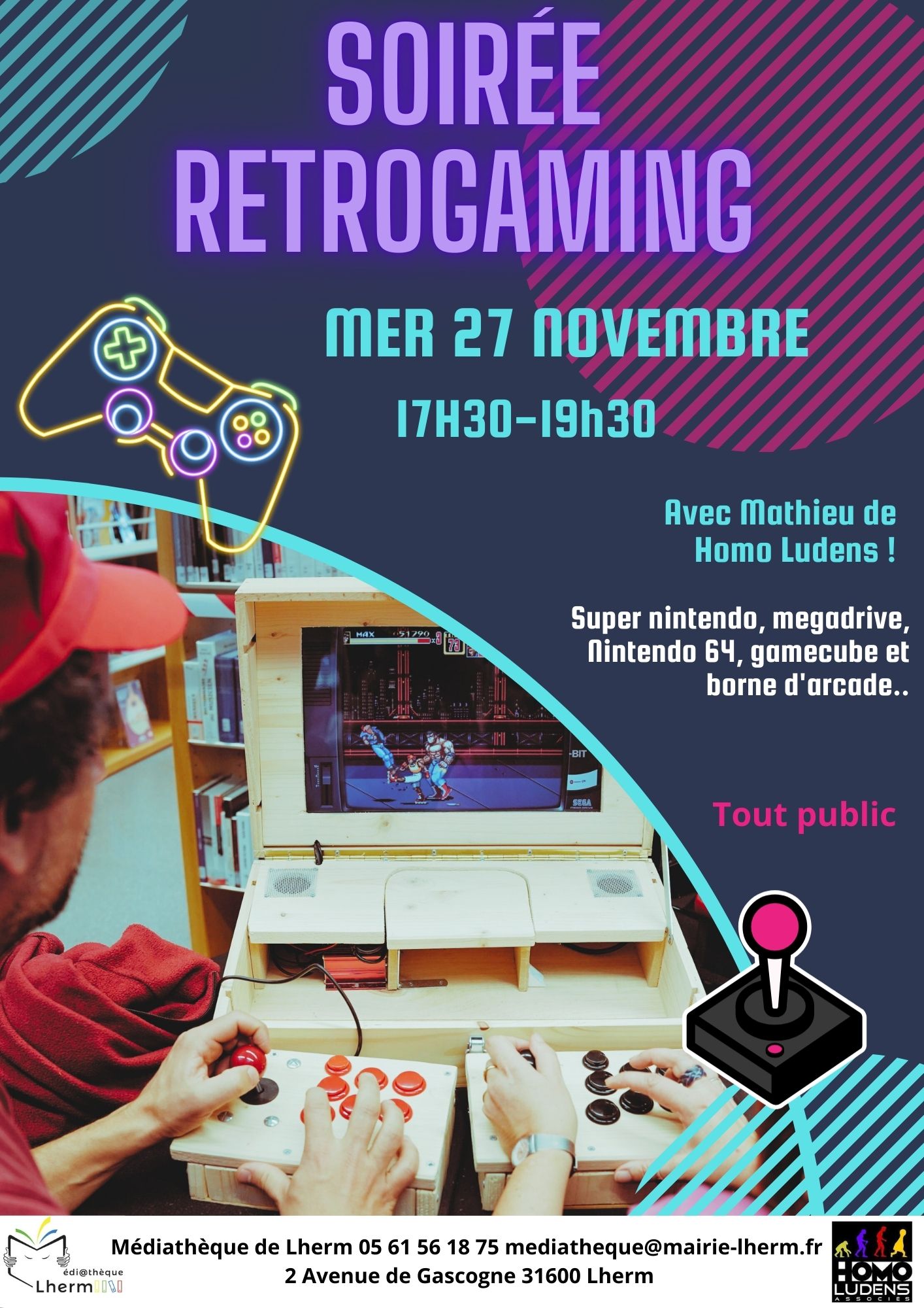 SOIRÉE RÉTROGAMING