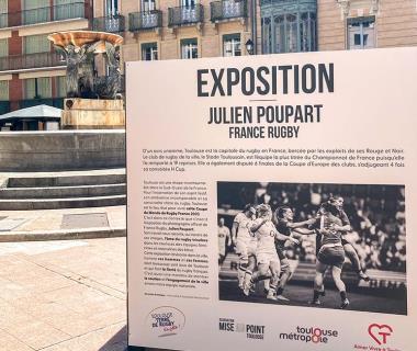 Exposition de photos de Julien Poupart (Coupe du monde de rugby)