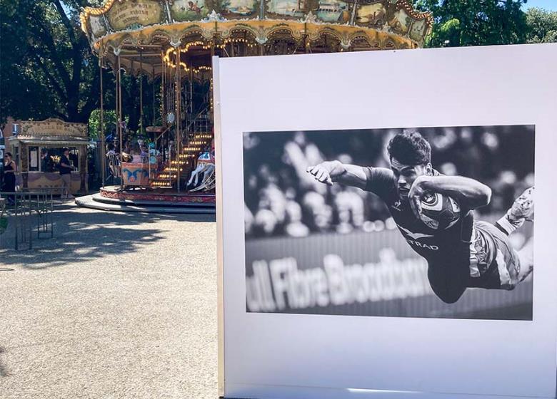 Exposition de photos de Julien Poupart (Coupe du monde de rugby)