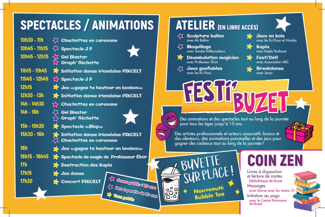 FESTI BUZET Le 22 sept 2024