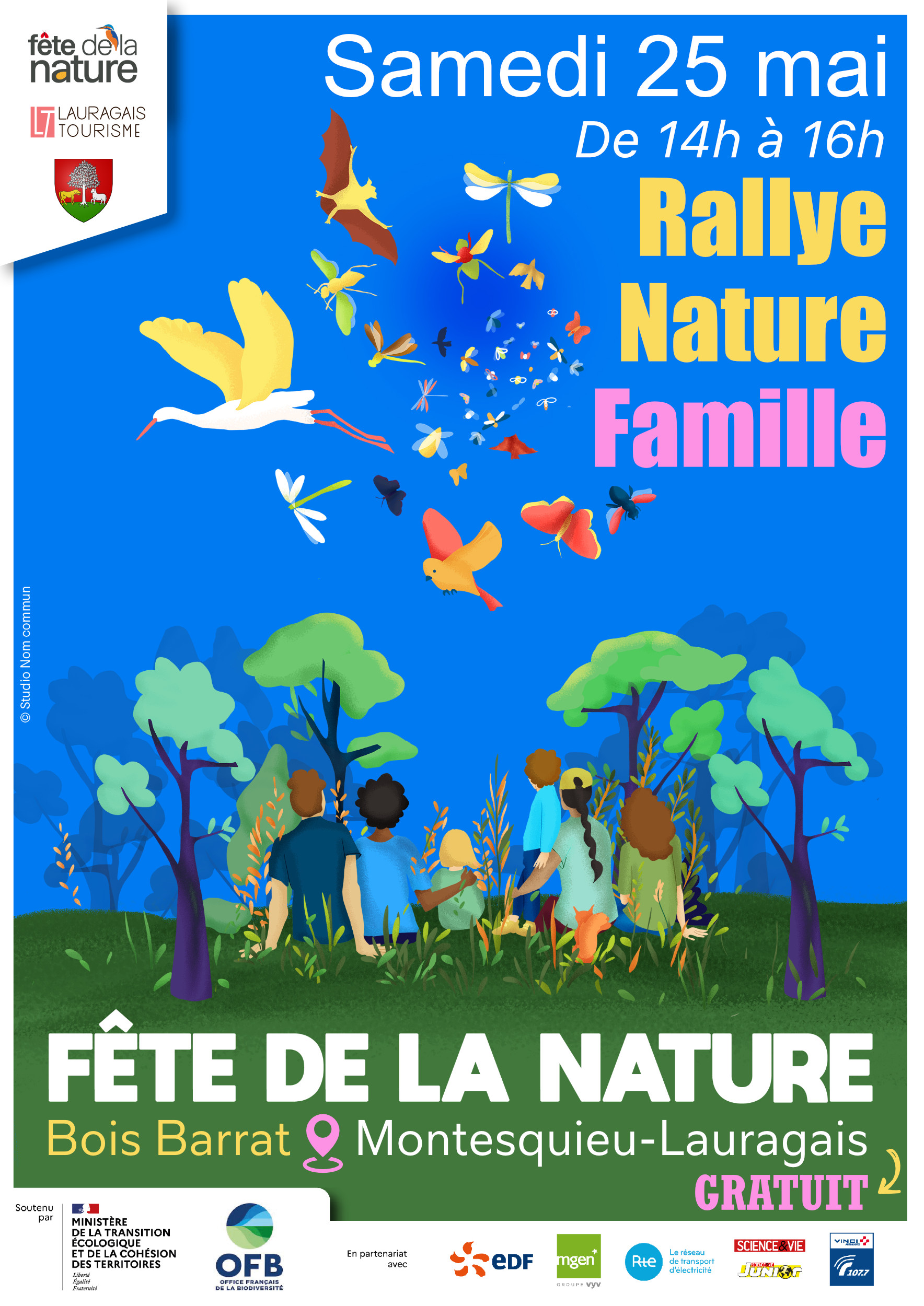 FETE DE LA NATURE - RALLYE NATURE EN FAMILLE Le 25 mai 2024