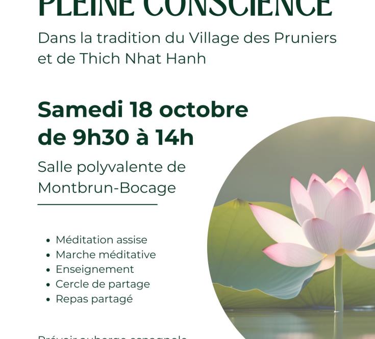 Flyer Journée de Pleine Conscience - 1