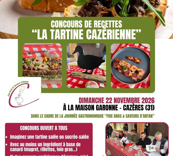 Flyer la Tartine Cazèrienne
