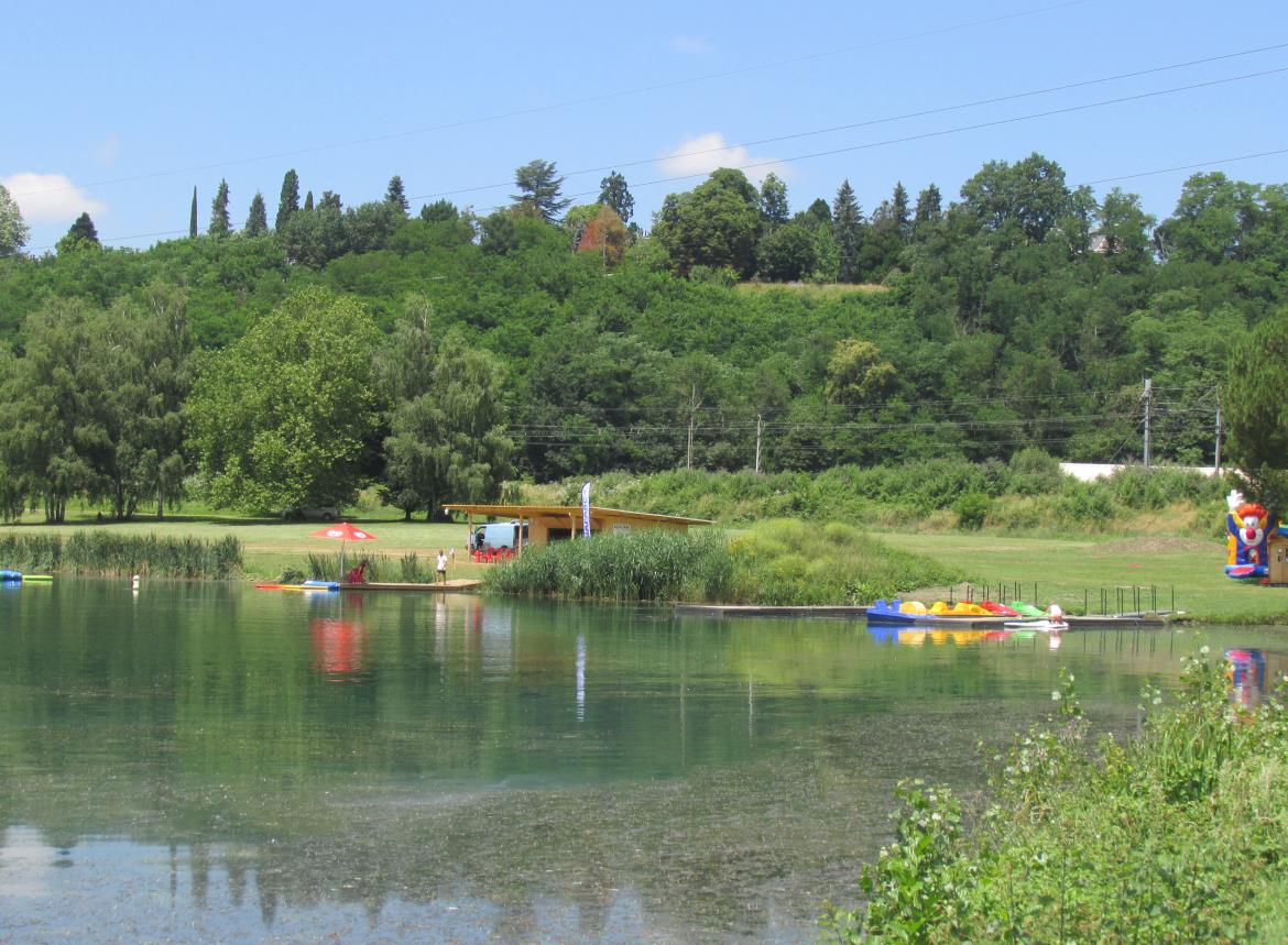 Base de loisirs et lac Montrejeau
