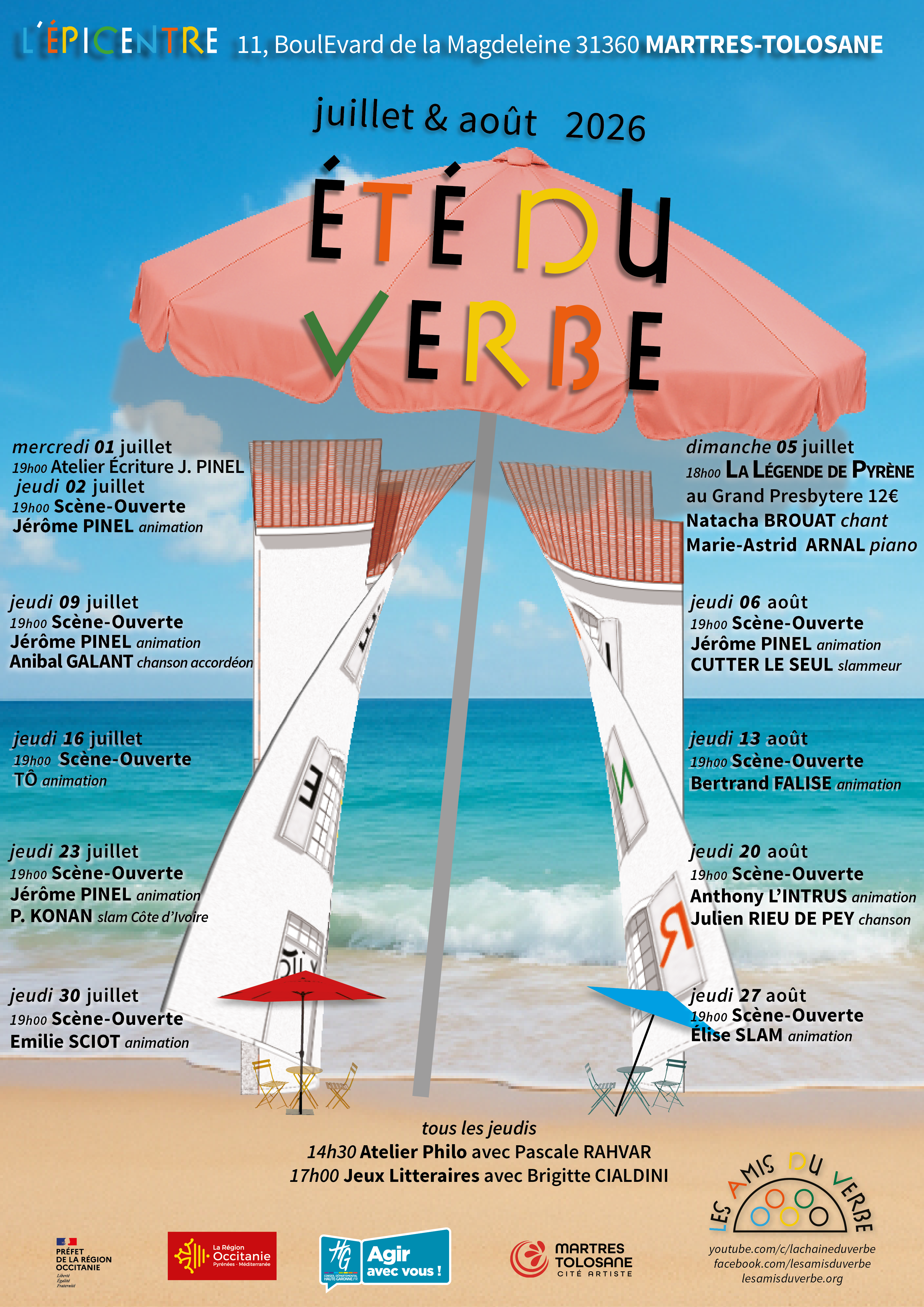 L'ÉTÉ DU VERBE — Fiestas y Tradiciones à Haute-Garonne