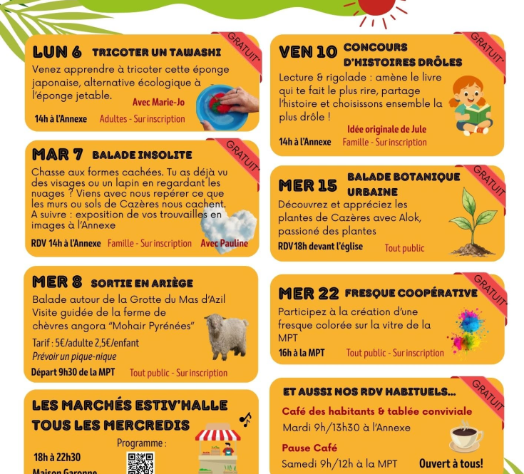 JUILLET - MPT - CAZERES