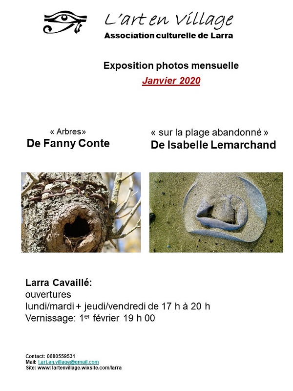 EXPOSITION DE PHOTOGRAPHIES, LARRA