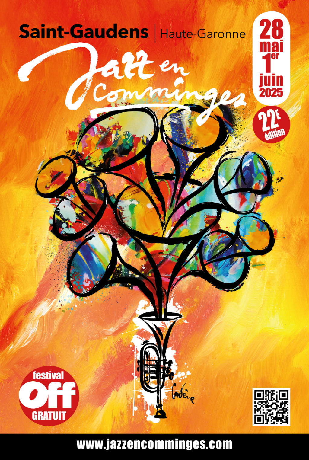 FESTIVAL JAZZ EN COMMINGES 2025 Du 28 au 31 mai 2025