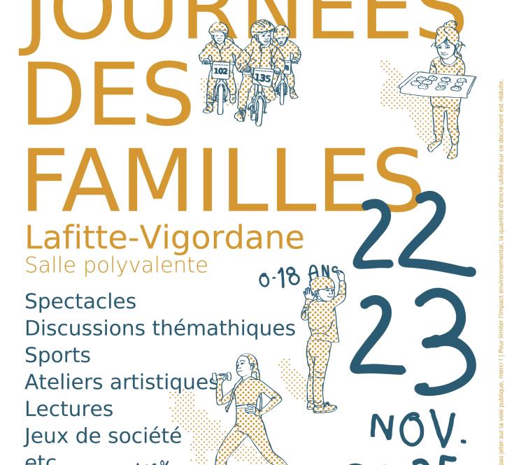 Les Journées Des Familles  Affiche