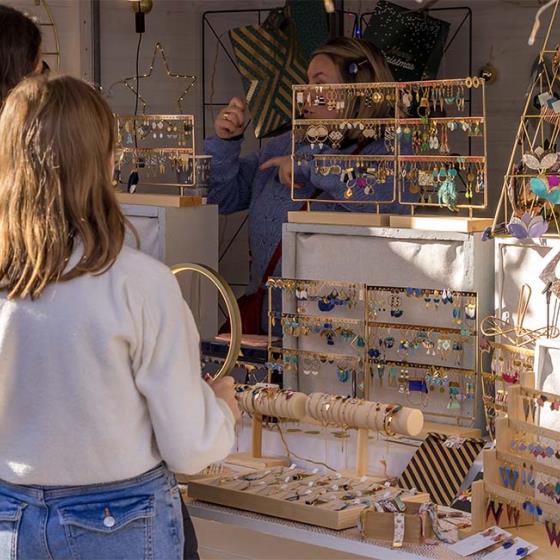 La cité créative marché de Noël