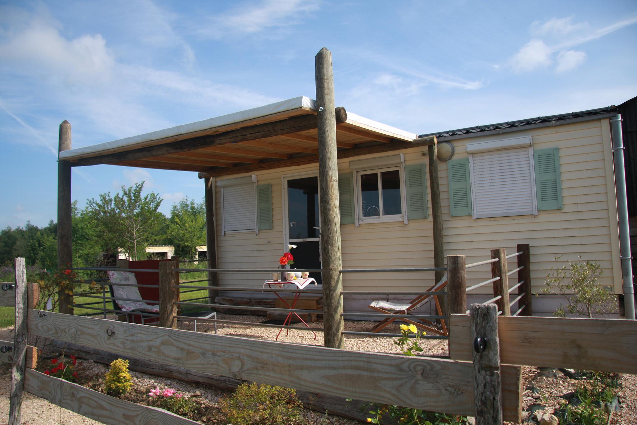 FERME DE CASSARET : MOBIL-HOME FACE AUX PYRENEES, Aurignac - photo 3