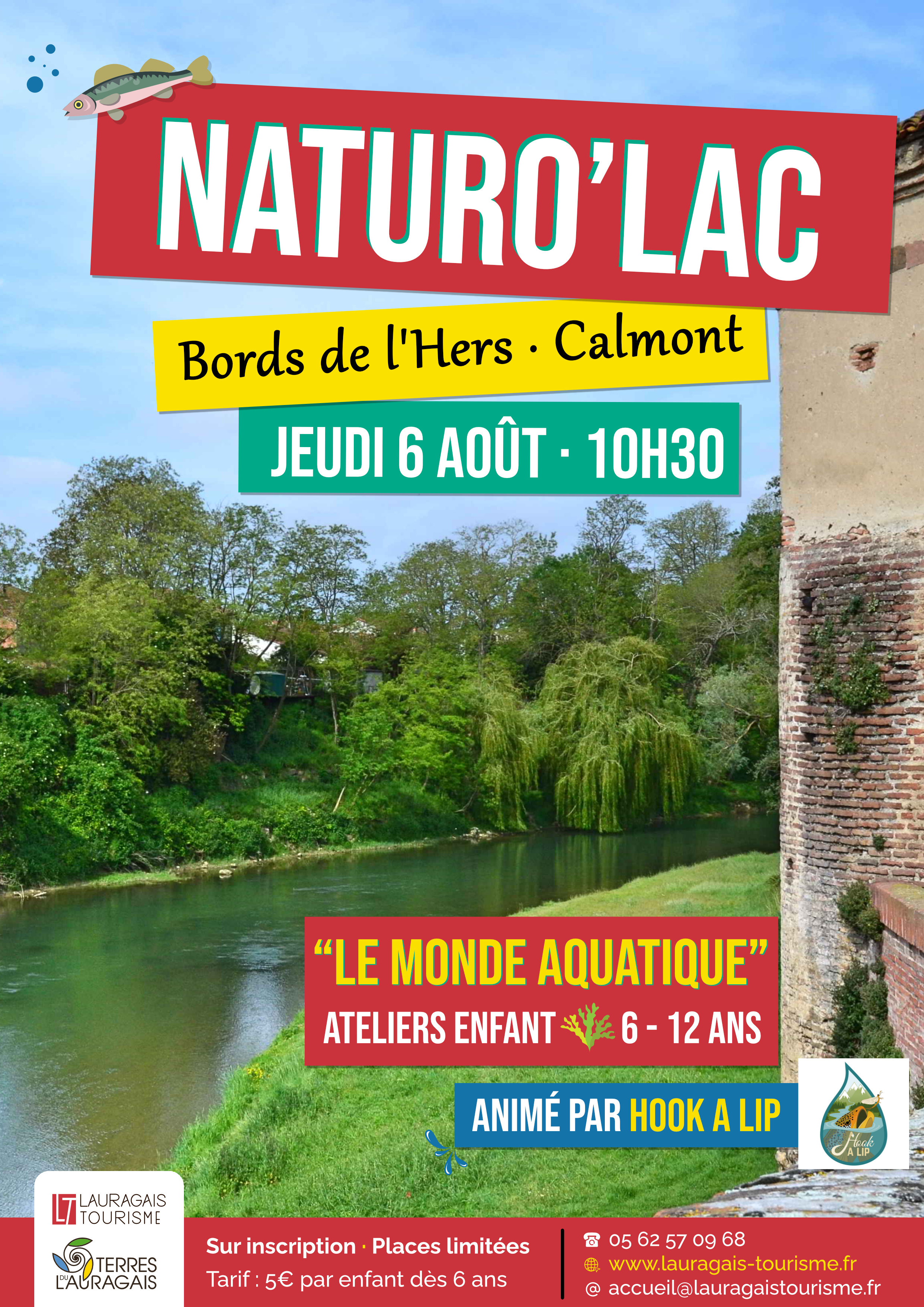 NATURO'LAC AU BORD DE L'HERS