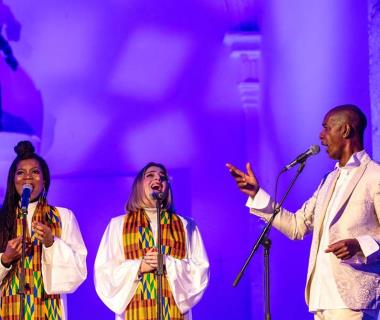 Concert de gospel à l'église St-Aubin