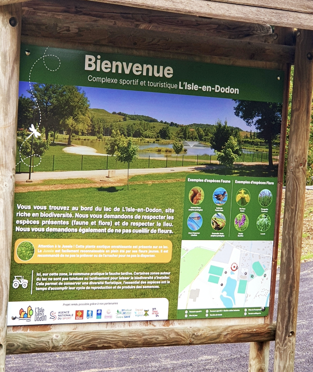LAC DE L'ISLE EN DODON