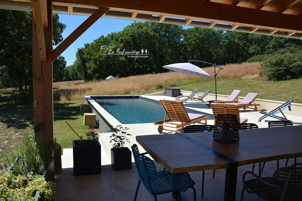 Poolhouse_Crédit La Safranière, LAGRAULET-SAINT-NICOLAS