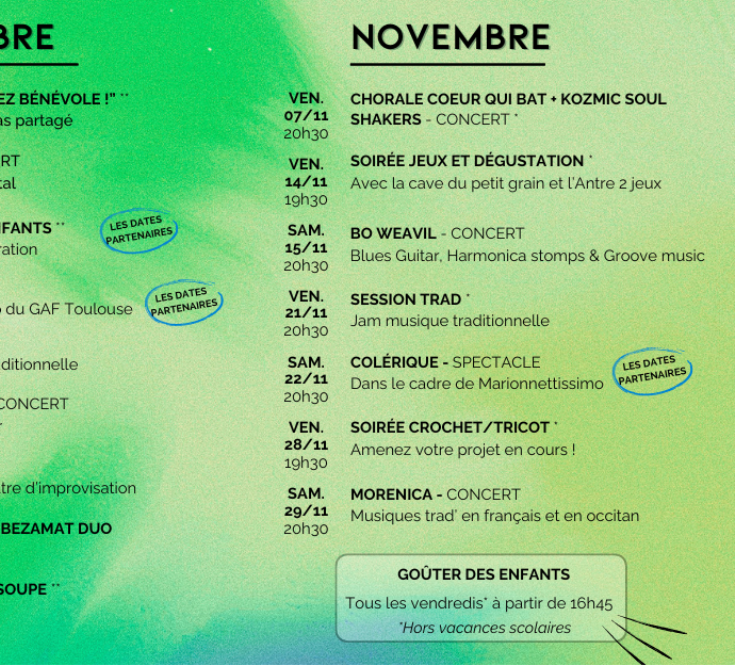 Programme Maison de la Terre