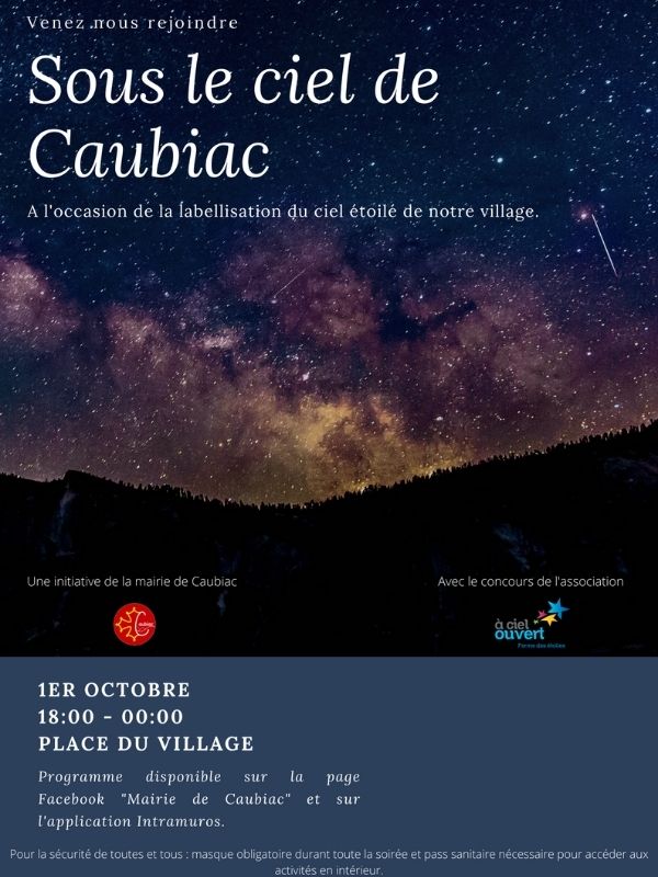 Sous le ciel de caubiac - affiche