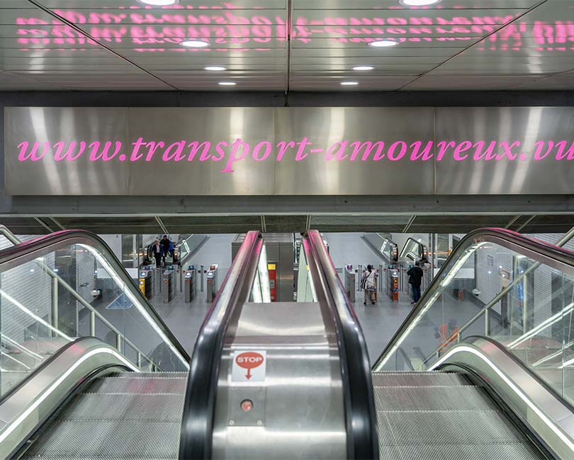 Visite guidée l'art dans le métro à Toulouse - © Rémi Deligeon