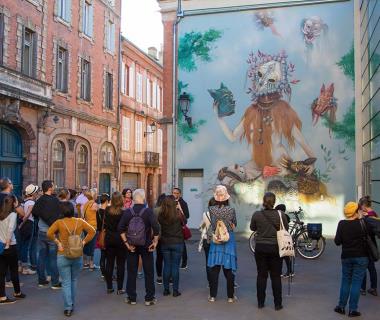 Toulouse street art : Miss Van